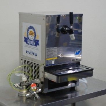 2010年製 ニットク 1口 ビール サーバー BSE-30 キリン ヘッド 減圧弁 付 ビア ディスペンサー W308D335 130 H534mm 27kg