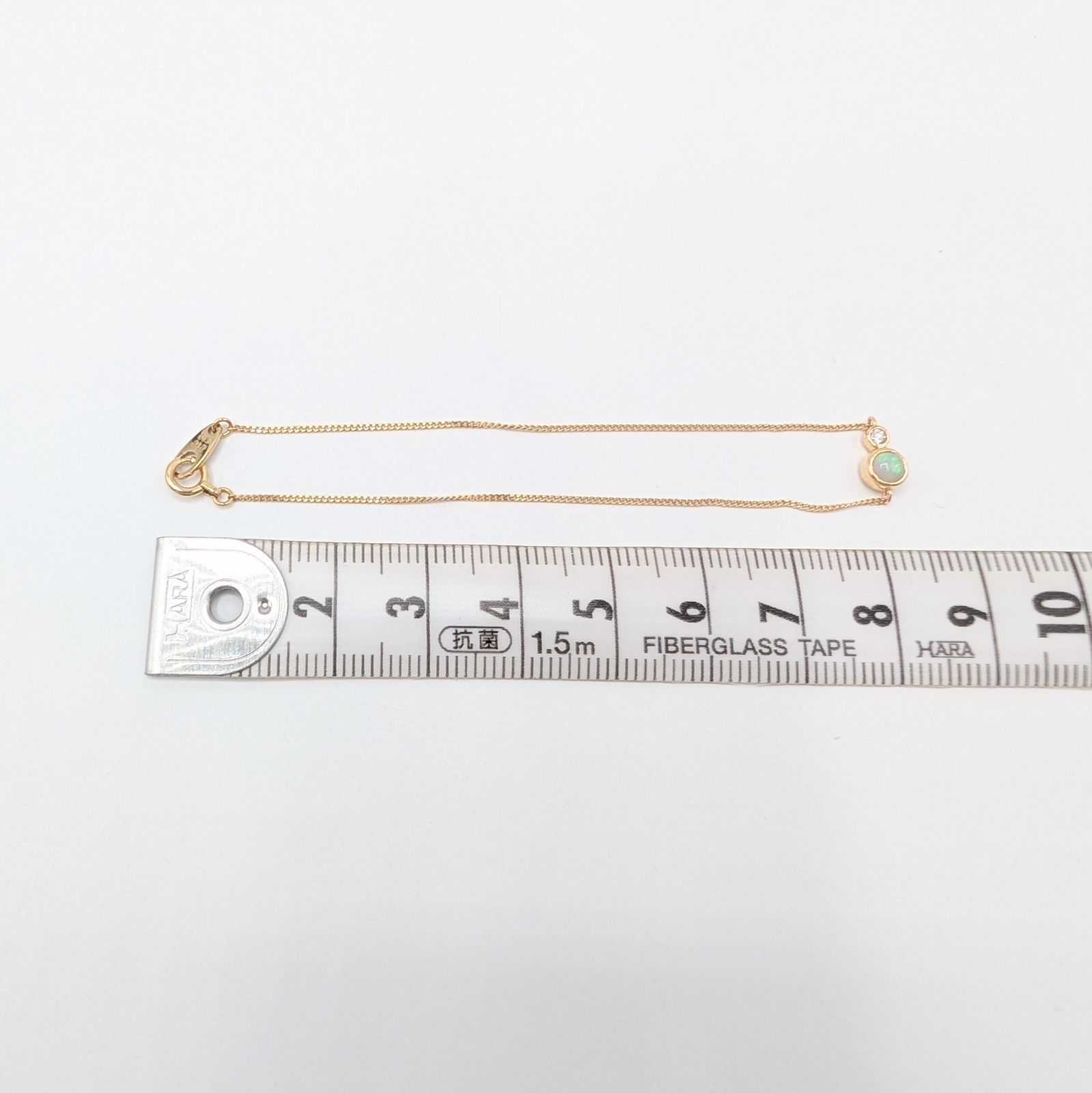 ete(エテ) オパール ダイヤモンド ブレスレット K10YG K10MPG オパール ブラウンダイヤモンド ブレスレット（750472