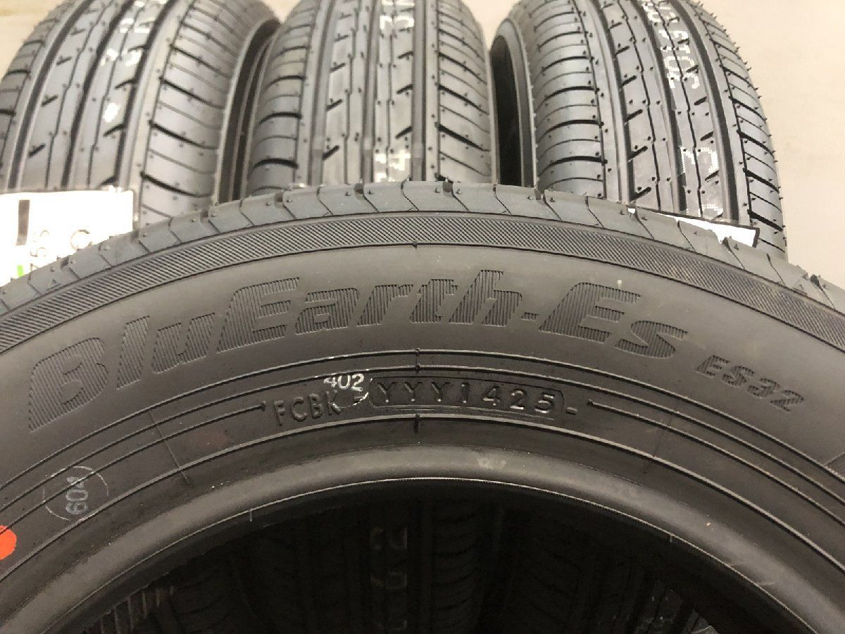 【新品】2025年製 YOKOHAMA BluEarth-Es ES32 155/70R13 75S 13インチ 夏タイヤ 4本 ピクシスエポック ミライース等　(MTZ606)クレジットカード QRコード決済可能 新品】2025年製 YOKOHAMA BluEarth-Es ES32 155/70R13 75S 13インチ 夏