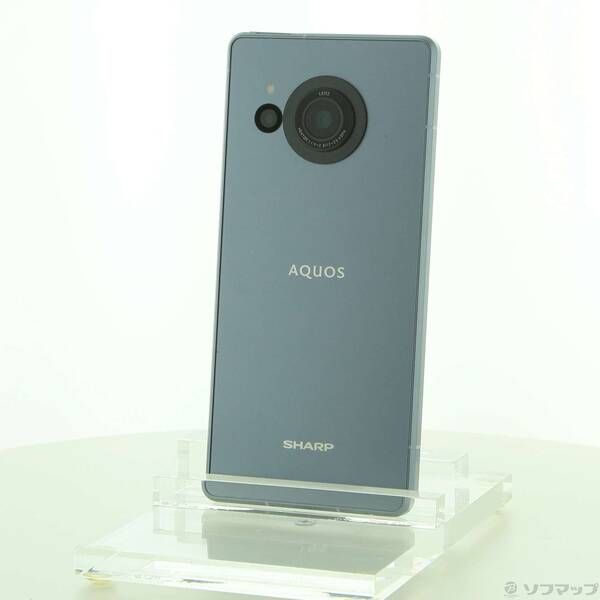中古品〕 AQUOS R8 256GB ブルー SH-R80 SIMフリー【344