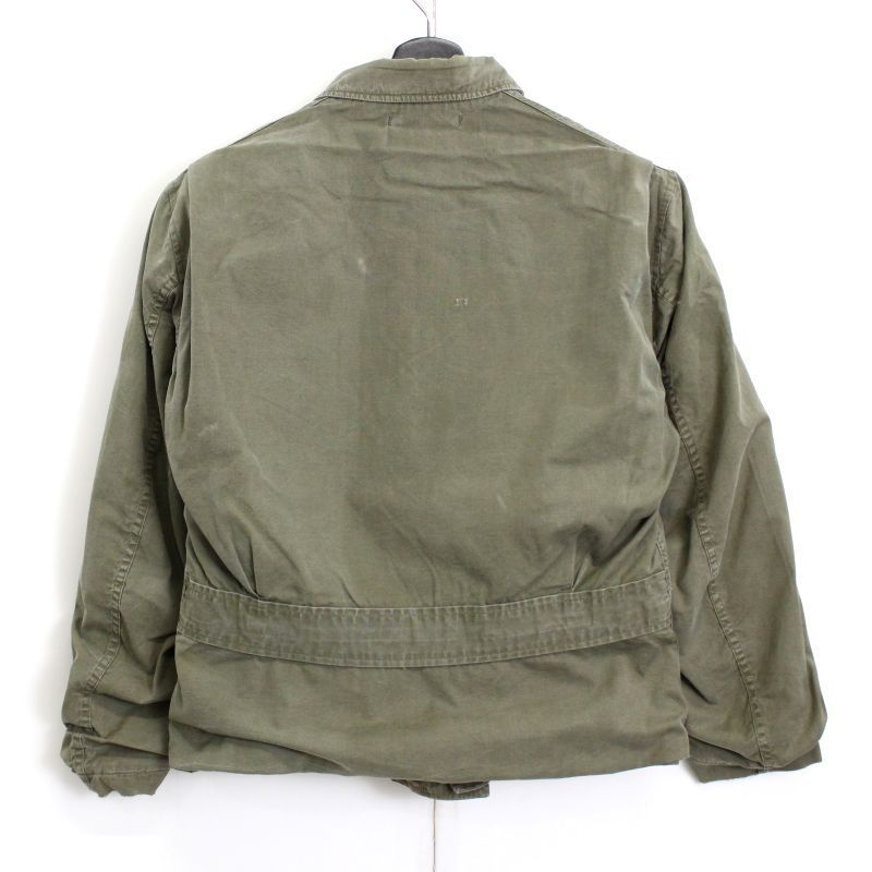 40s USA製 vintage U.S.NAVY N-4 ステンシル デッキジャケット