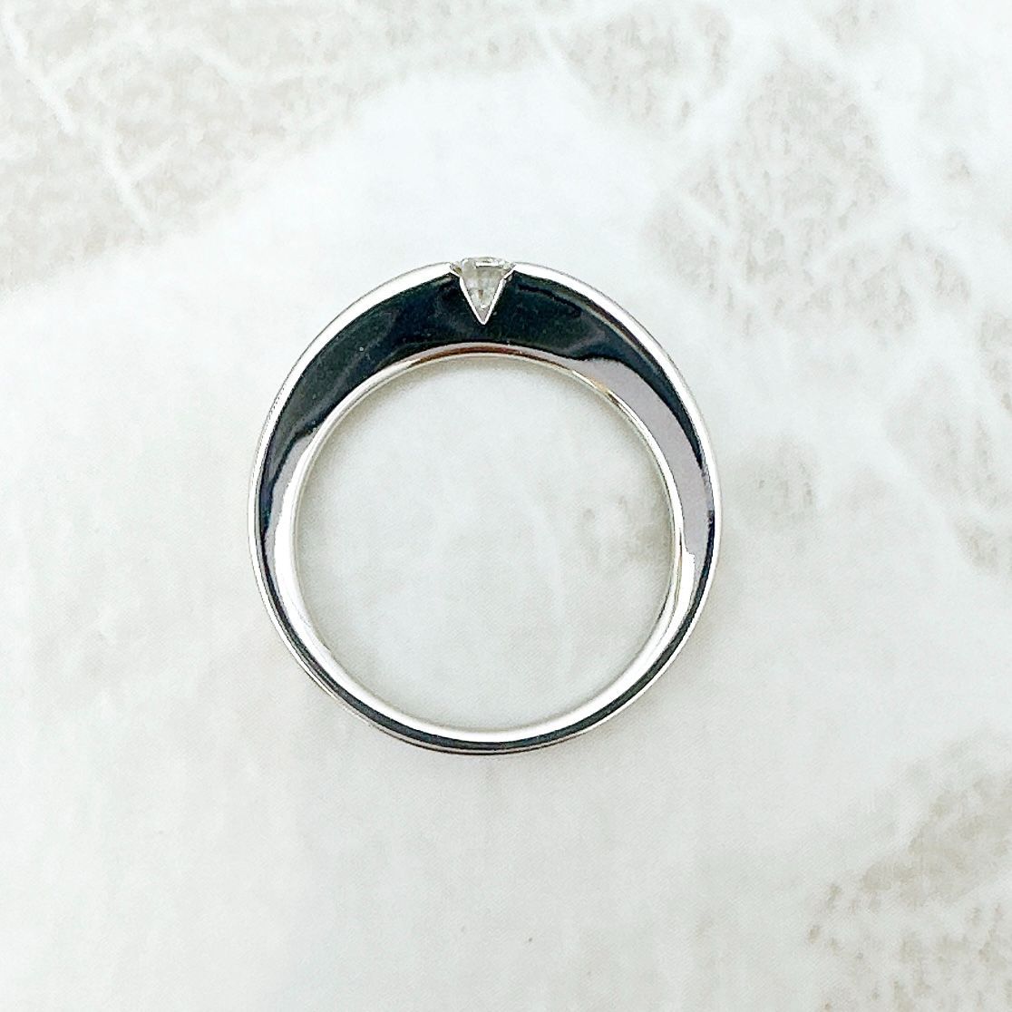 美品/人気🌟Cartier デートウィズ ダイヤモンド 0.21ct ホワイト