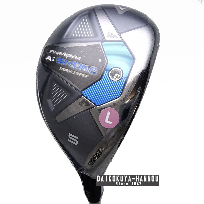 女性】キャロウェイ⭐ パラダイムAi SMOKE MAXFAST 5H24°L