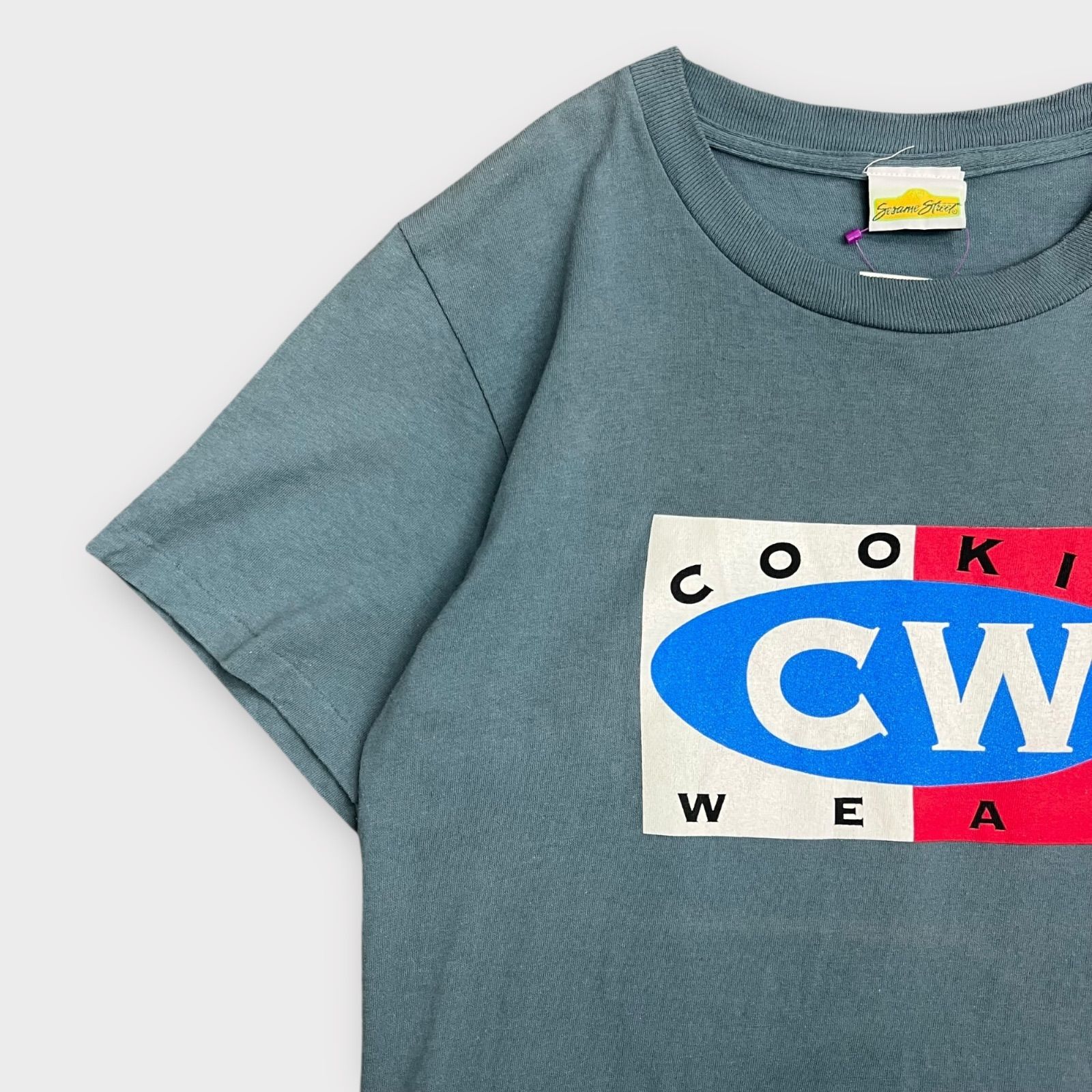 90s Changes Sesame Street Cookie Monster Tシャツ XL USA製 シングル