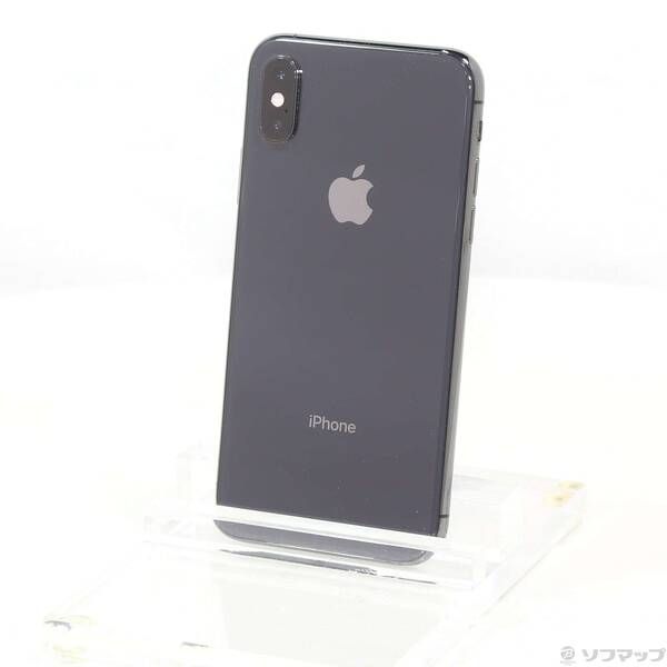 中古品〕 iPhoneXS 64GB スペースグレイ MTAW2J／A SIMフリー