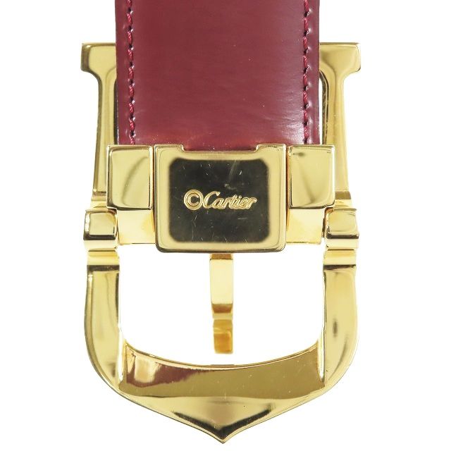 カルティエ Cartier C アロンジェ ベルト 本革 レザーベルト