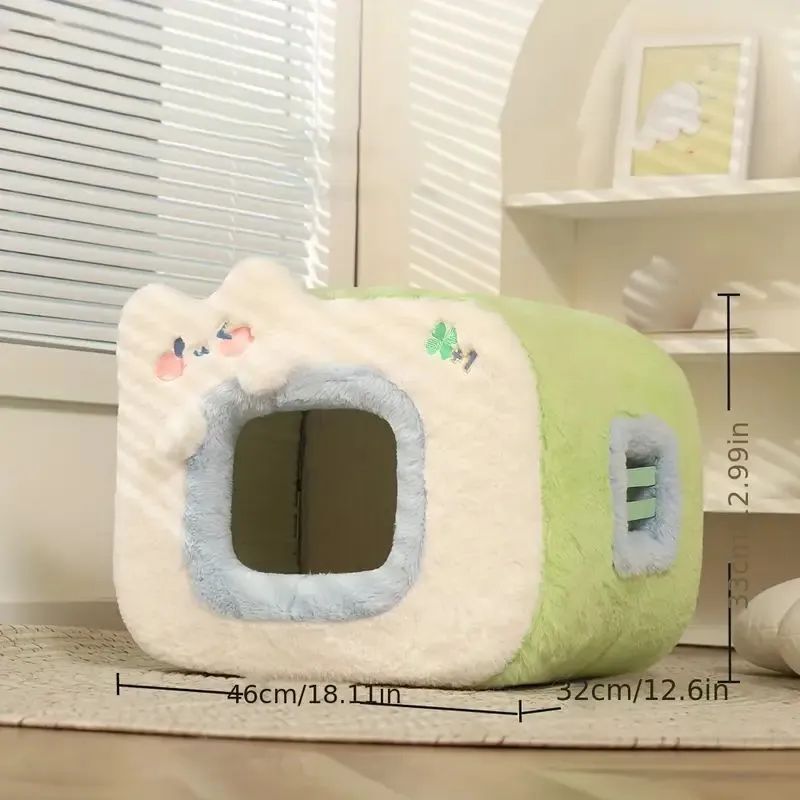 快適オールシーズン用猫ベッド -