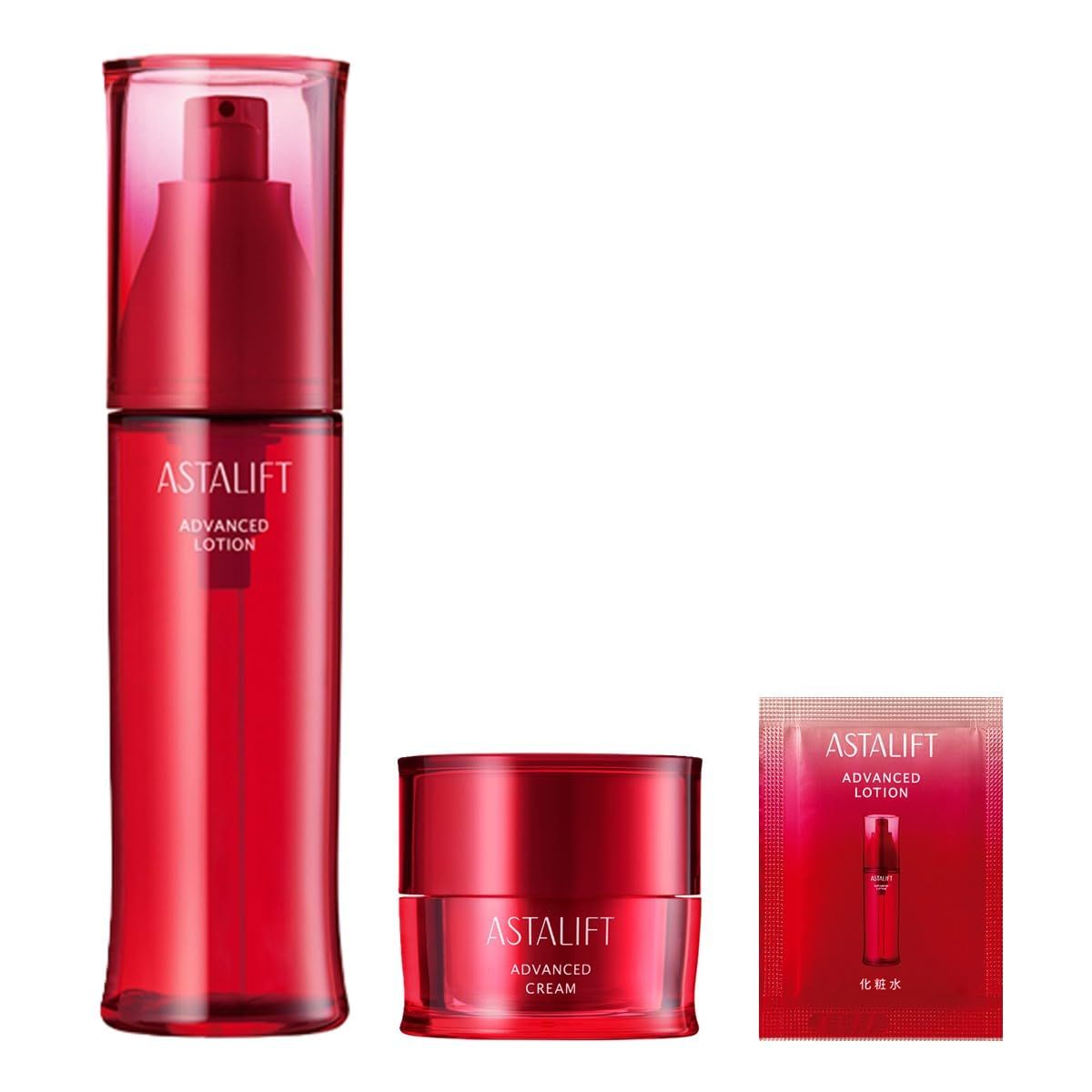 アスタリフト 化粧水 クリーム アドバンスド ローション 化粧水 約2ヶ月分 130ml アドバンスドクリーム 約1ヶ月分 30g 化粧水サンプル1包付