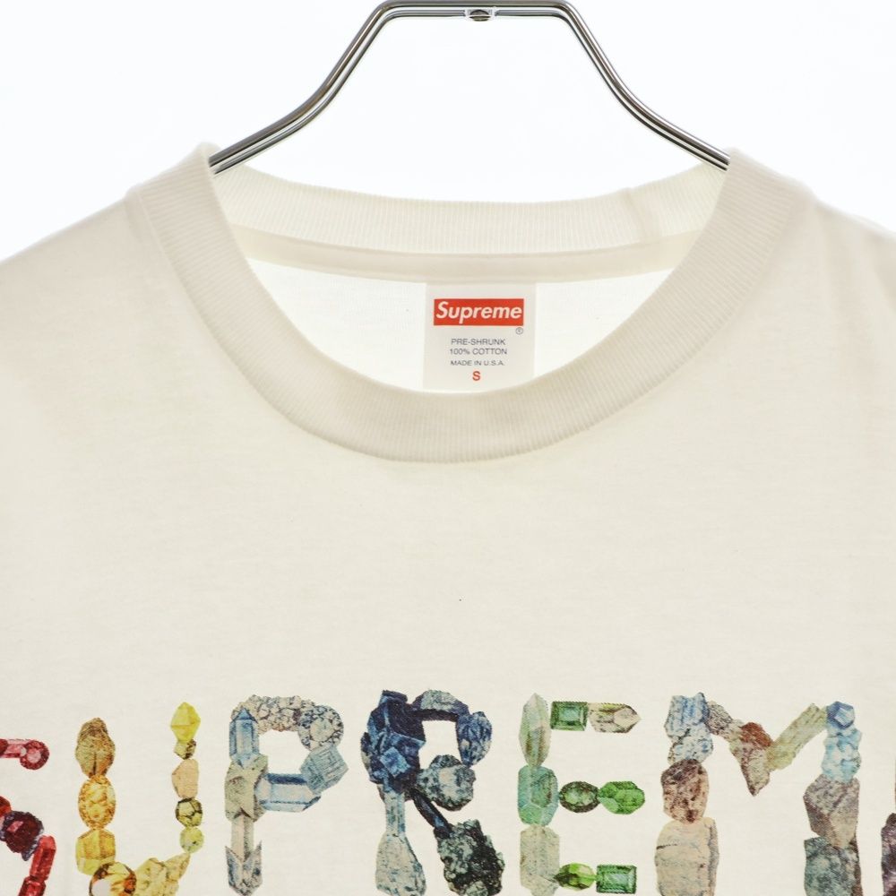 Supreme rocks crystal tee ホワイト S ロックス Supreme Rocks Tee White サイズS