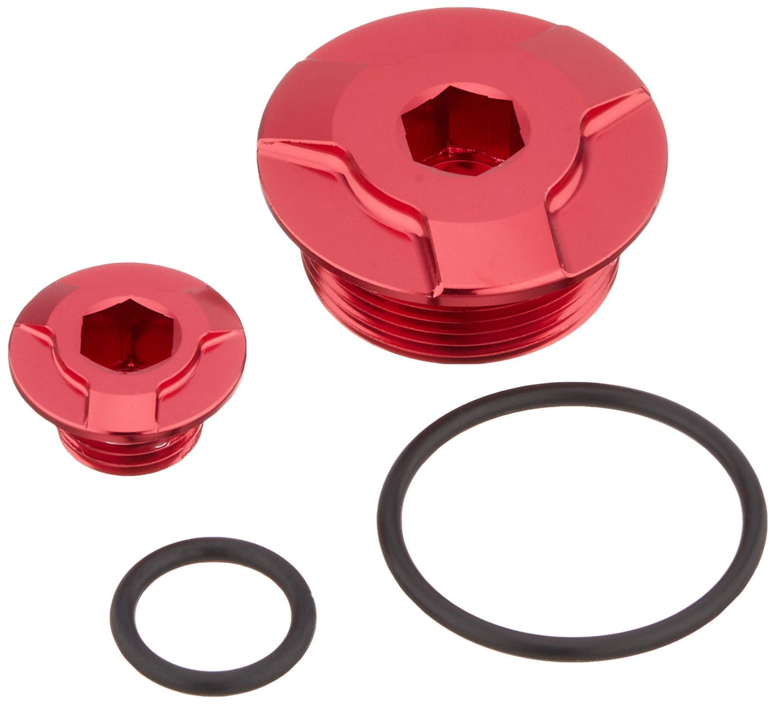 【数量限定】グロム モンキー125 CB125R CT125ハンターカブ レブル250 スーパーカブ50/110 タイミングホールキャップセット(レッド) 等 (KITACO) 753-1001020 キタコ