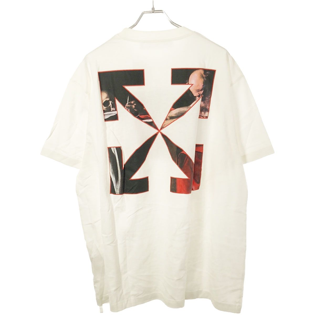 OFF-WHITE オフホワイト 21SS CARAVAGGIO S/S OVER TEE オーバーサイズ 