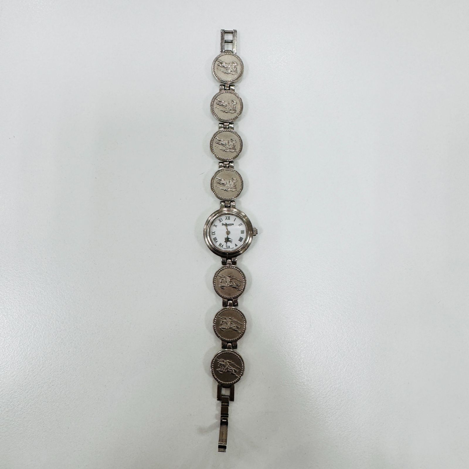 A【ヴィンテージ】Burberry バーバリー 腕時計 コインウォッチ 11100L 