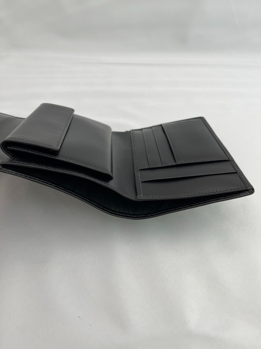 RitaBotta（リタボッタ）折財布/黒￥23000→￥6500 インテリア小物 本革/おしゃれ/RitaBotta(リタボッタ)折財布/黒