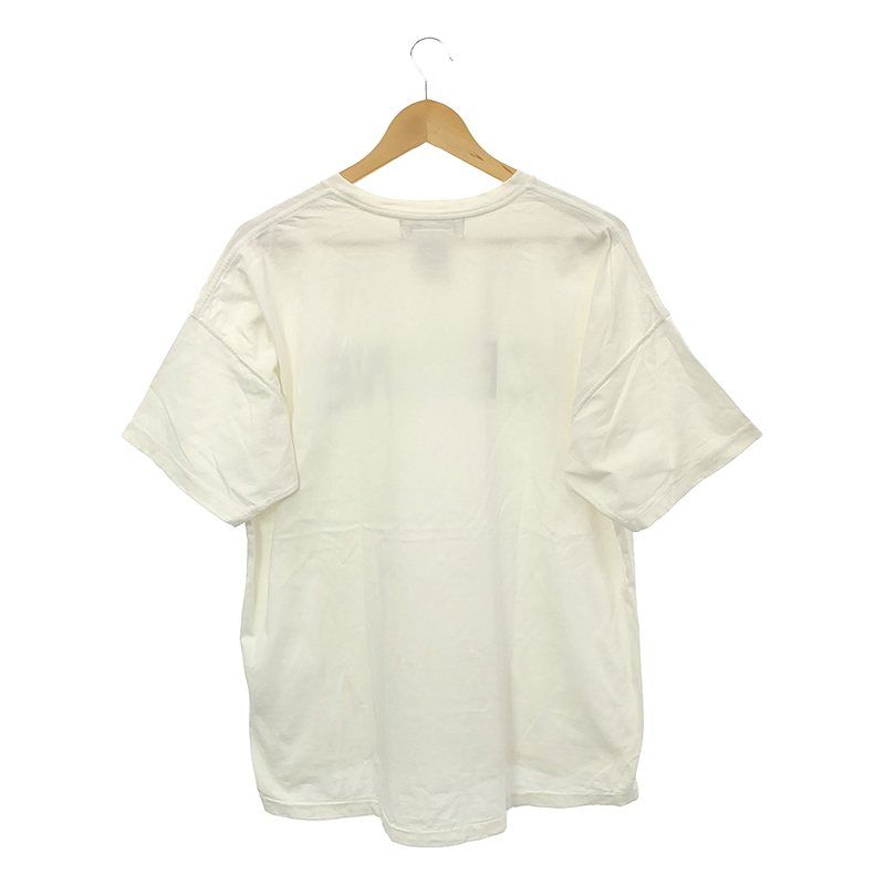 REMI RELIEF - REMI RELIEF / レミレリーフ | ヴィンテージ加工 CELINEロゴ プリントTシャツ | S | ホワイト | レディース REMI RELIEF / レミレリーフ | ヴィンテージ加工 CELINEロゴ プリントT