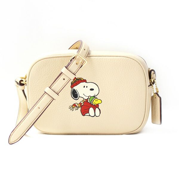 COACH コーチ PEANUTSコラボ ミニ ジェイミー カメラ バッグ 