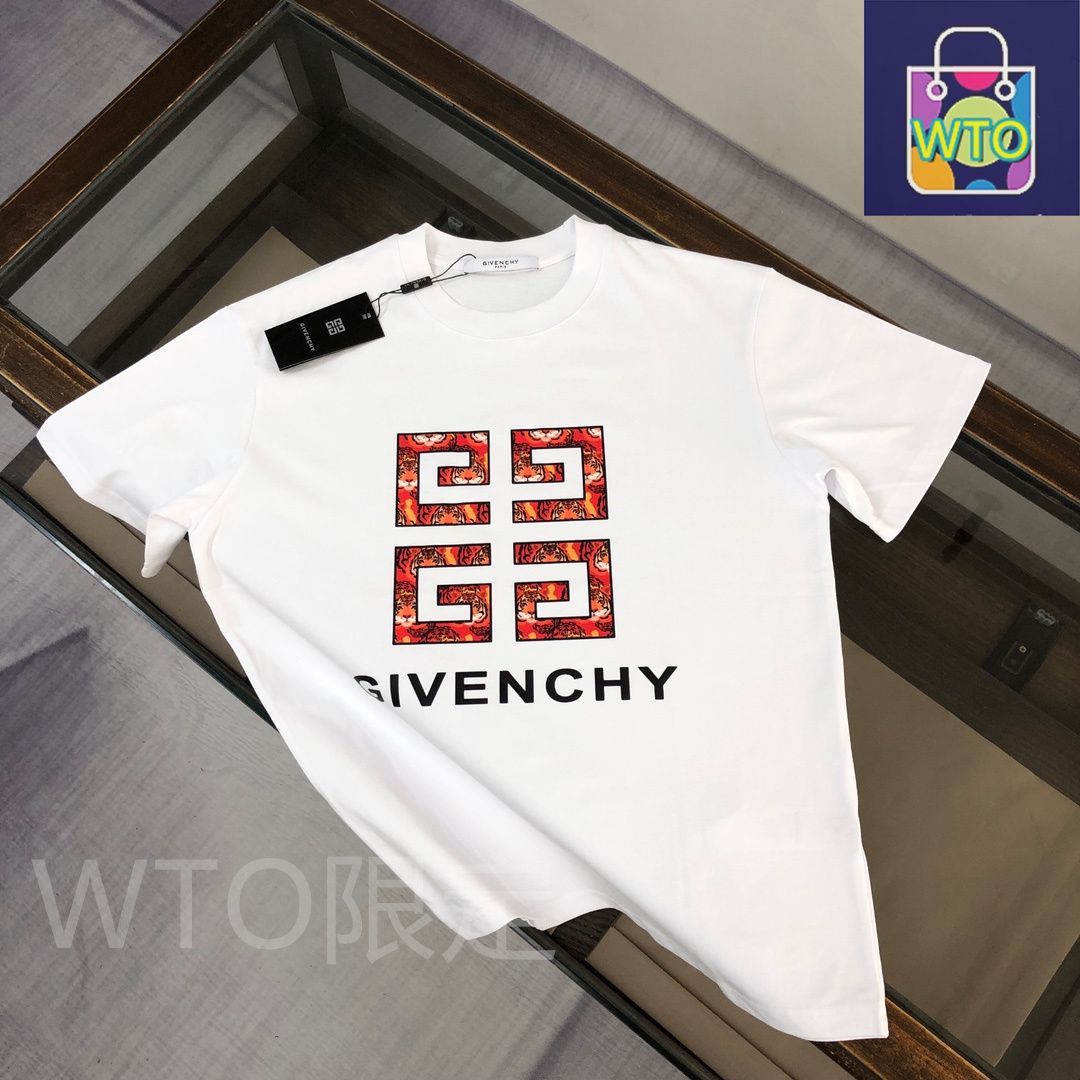 本日限定特価】GIVENCHY 春夏 ロゴプリントTシャツ [本日特価