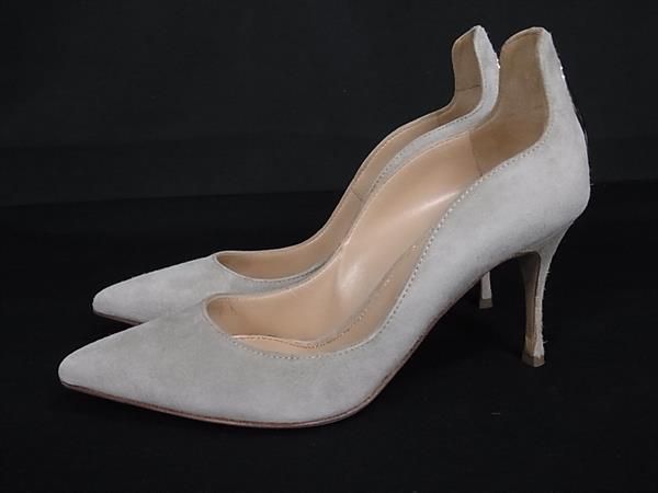 良品 セルジオロッシ スエード ヒール パンプス ドレス ハイヒール 25 人気 Sergio Rossi - Sergio Rossi セルジオロッシ パンプス