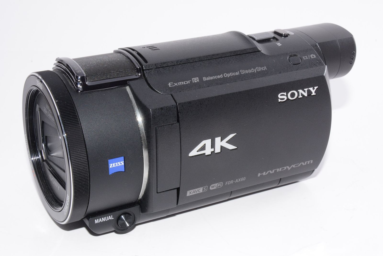 外観特上級 ソニー ビデオカメラ FDR-AX60 4K 64GB ブラック
