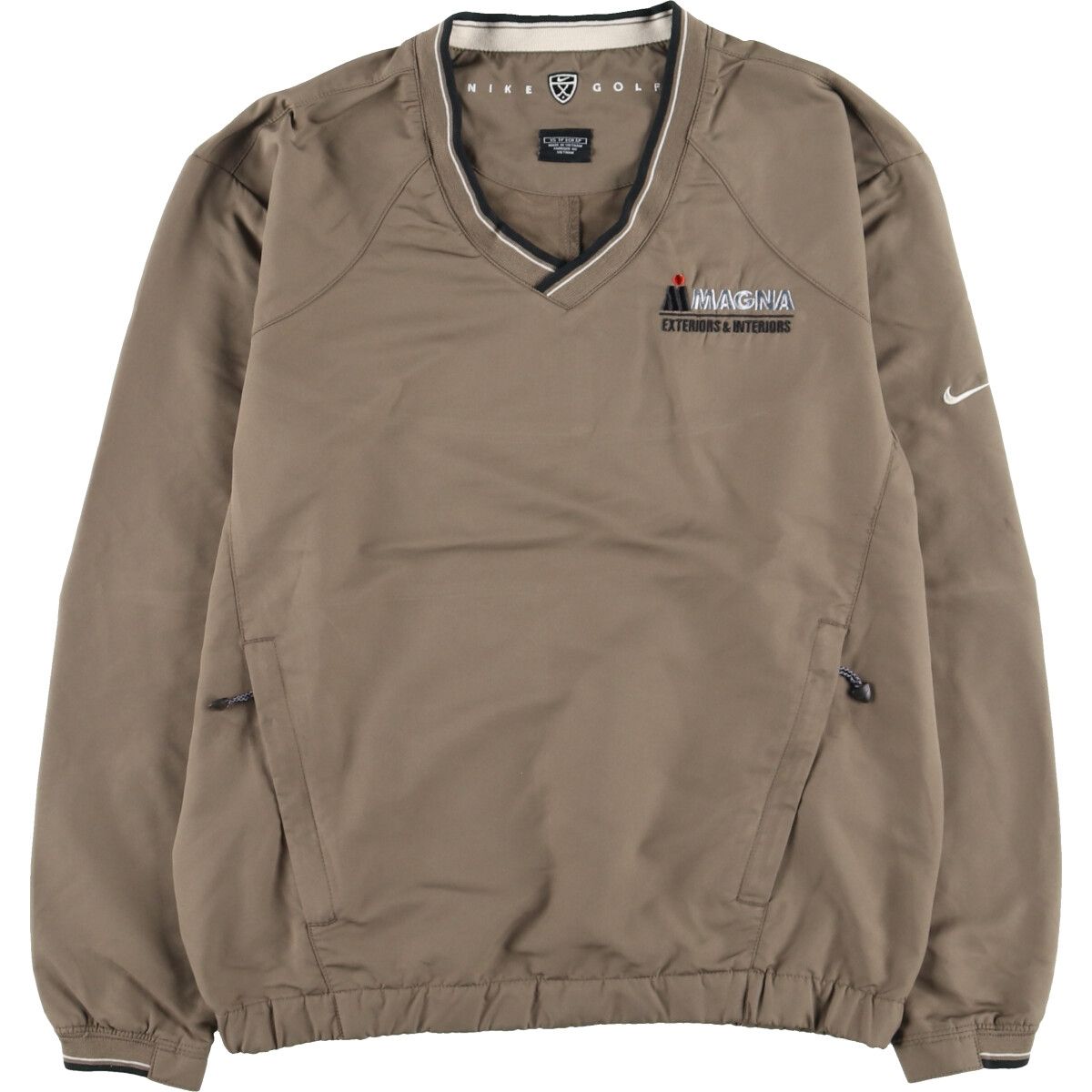 古着 ナイキ NIKE GOLF ゴルフ Vネック ウォームアッププルオーバー メンズXS/eaa435561