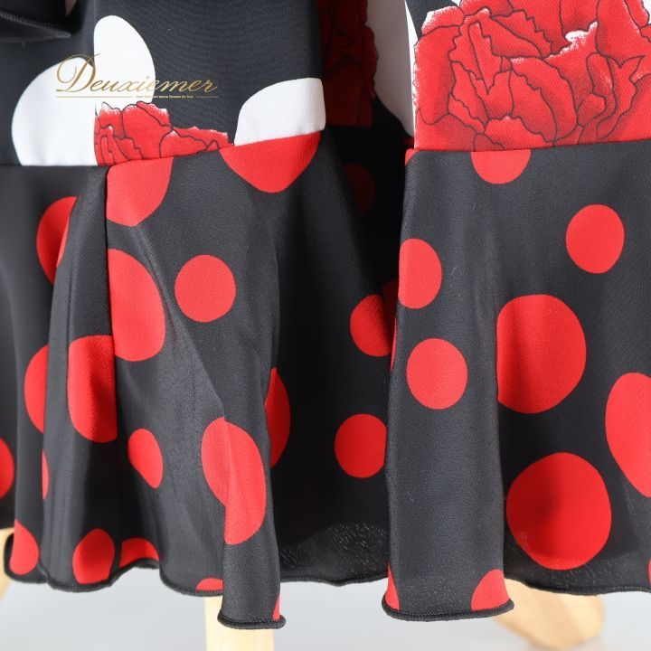 送料無料』ホワイト×鮮やか柄×フリル SONIA JOHNES ソニアジョーンズ