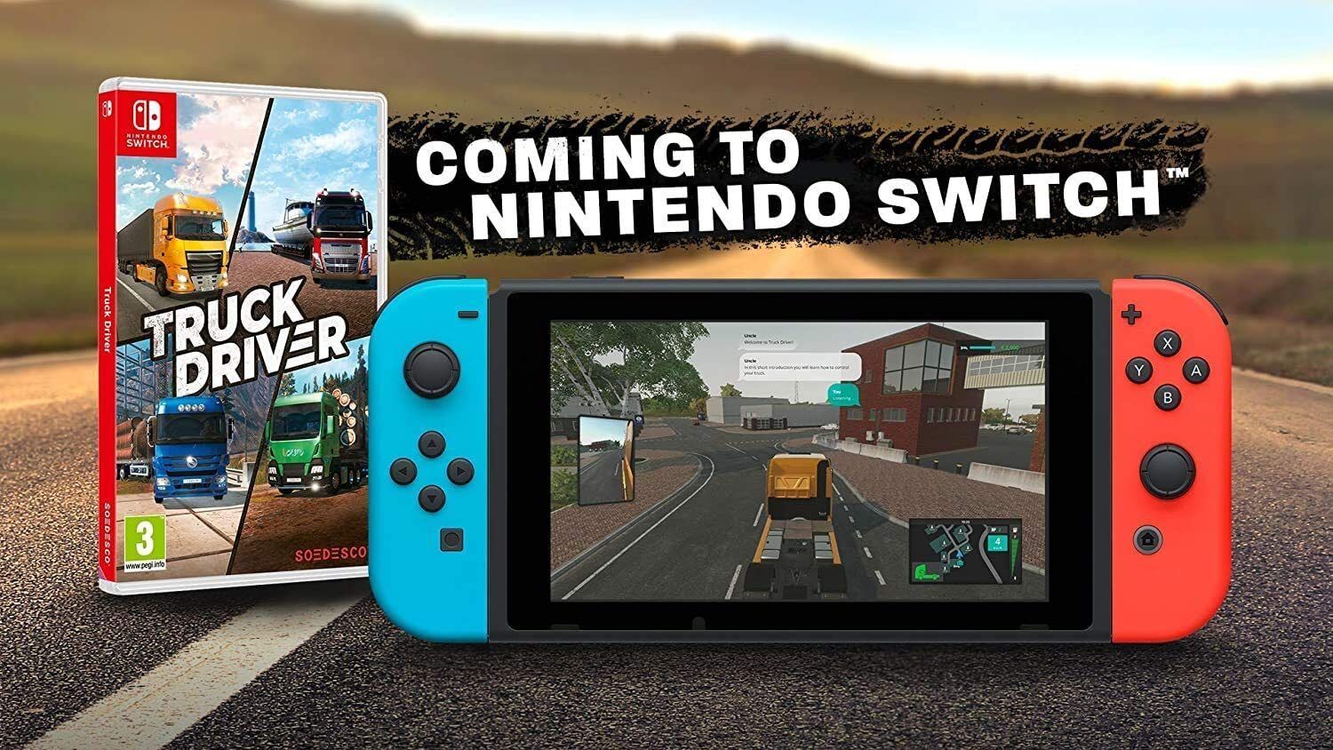 日本語でプレイ可能 トラックドライバー スイッチ Truck Driver
