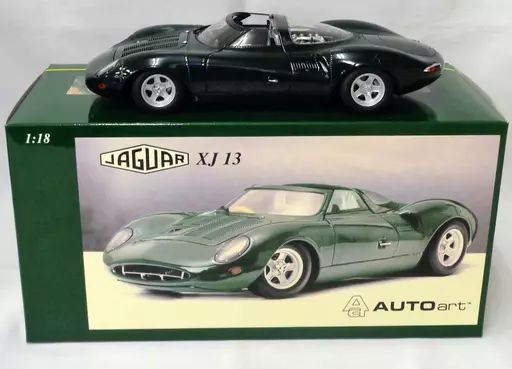送料無料。 ミニカー 1 18 JAGUAR XJ 13 グリーン 73541 デイリーユース