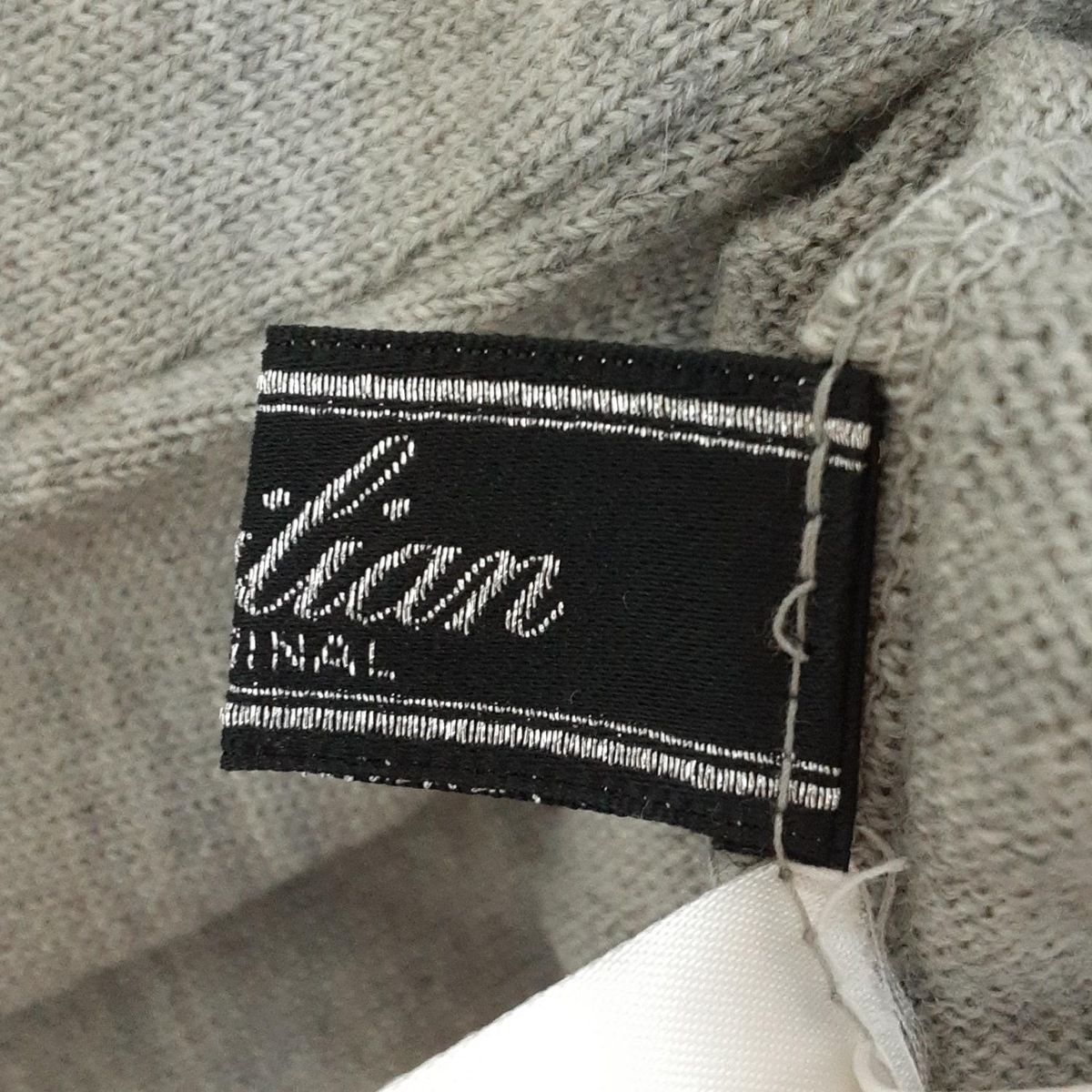 leilian - Leilian(レリアン) 半袖セーター サイズ11 M レディース美品  - ライトグレー タートルネック Leilian(レリアン) 半袖セーター サイズ11 M レディース美品