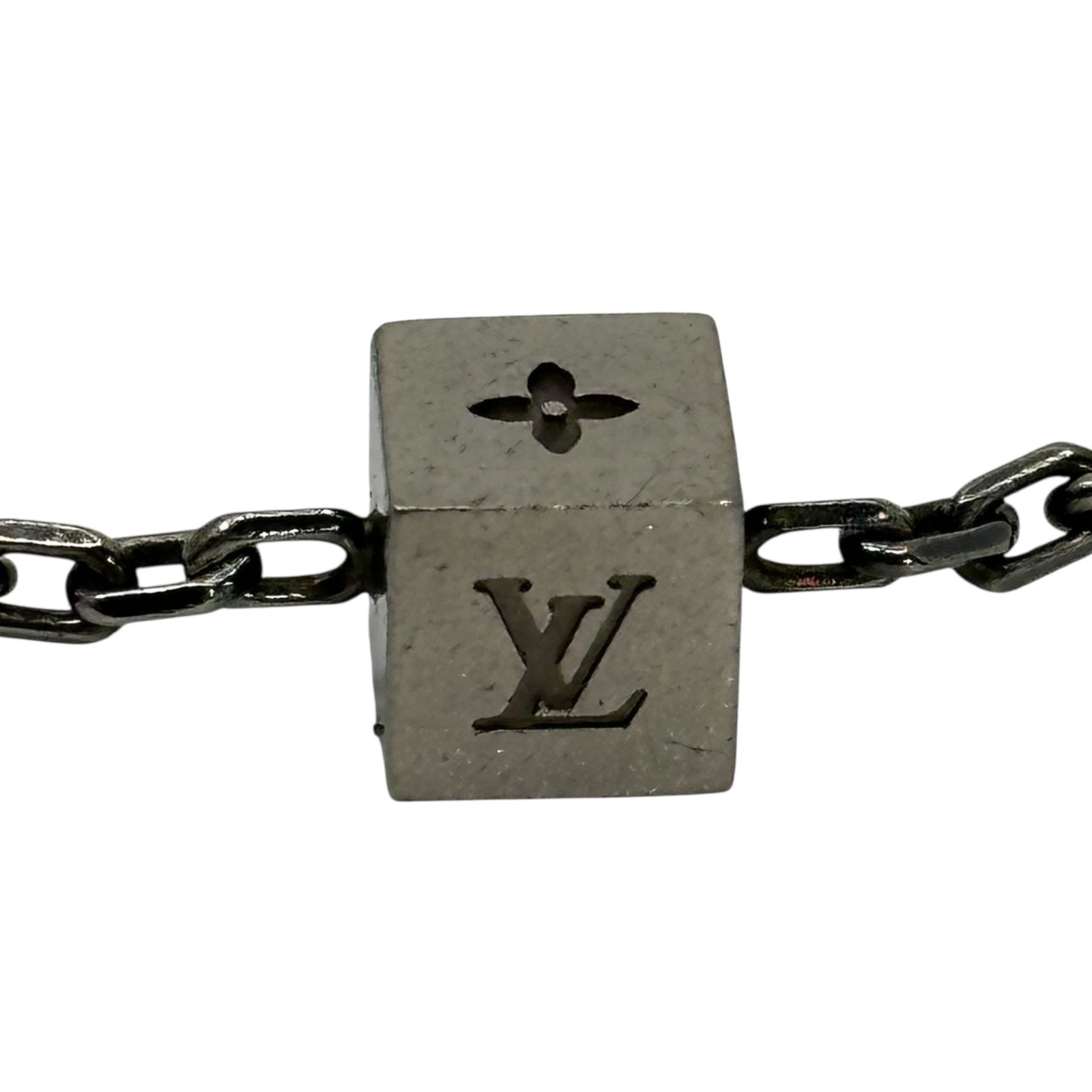 LOUIS VUITTON(ルイヴィトン) LV Collier Gamble Cube Necklace コリエ