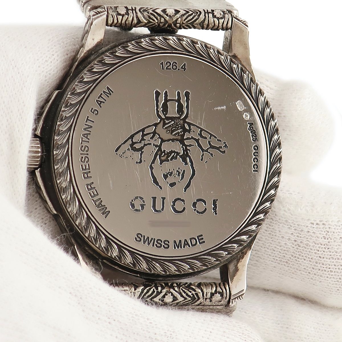 グッチ　腕時計　正規品 中古【126.4】グッチ（GUCCI） Gタイムレス ムーンフェイズ