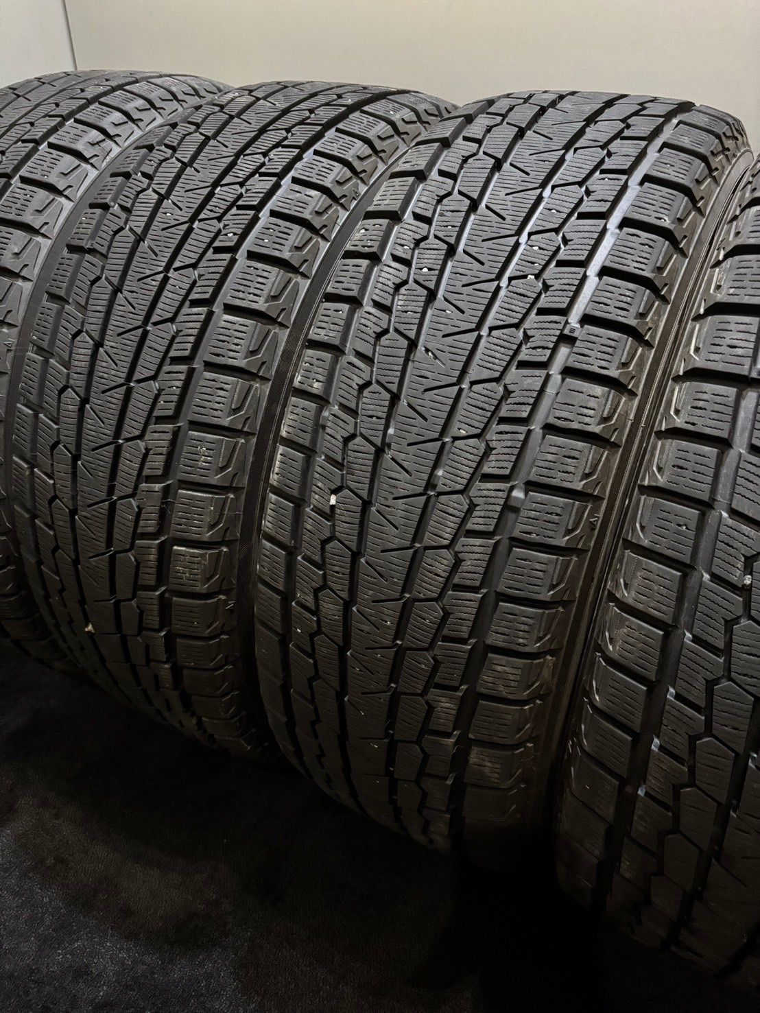 235|55R19 YOKOHAMA|ice GUARD G075 20年製 スタッドレス 4本 ヨコハマ アイスガード NX RX RAV4 GLC 南9-J370