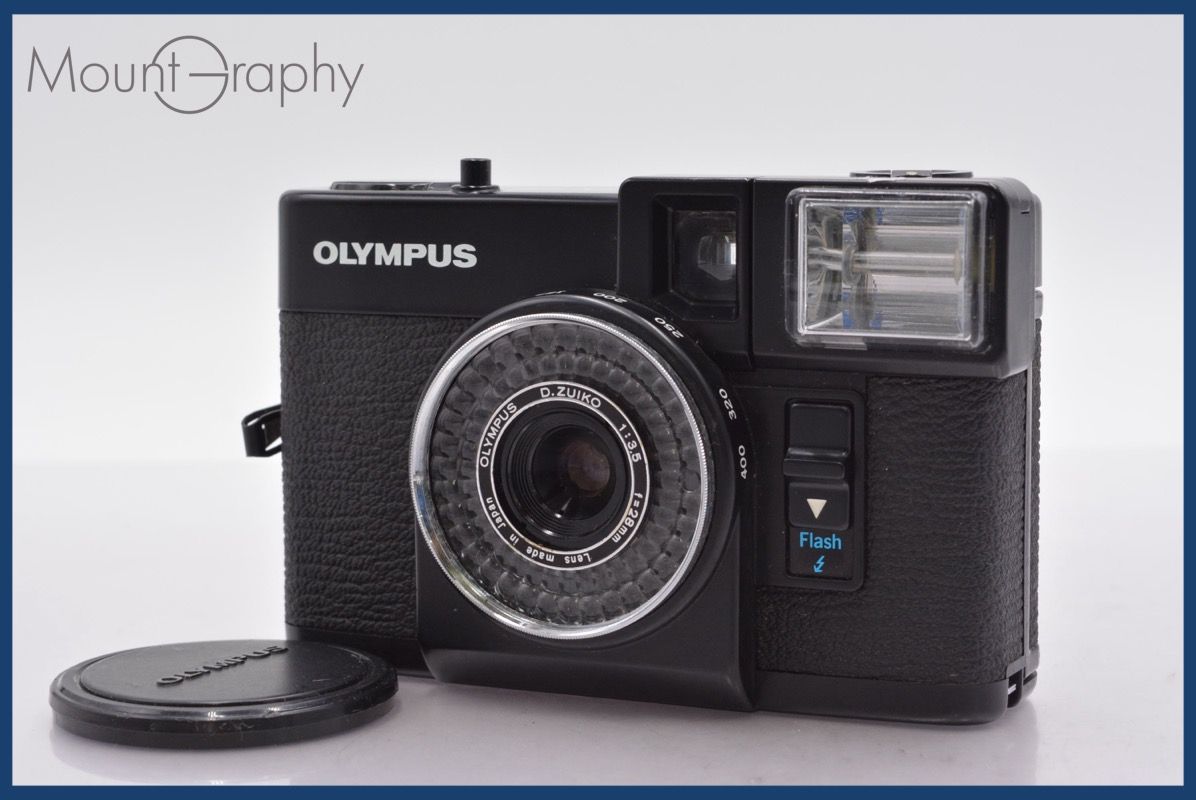 実用 オリンパス Olympus-PEN EF 28mm F3.5 前キャップ付 同梱可 mj5163