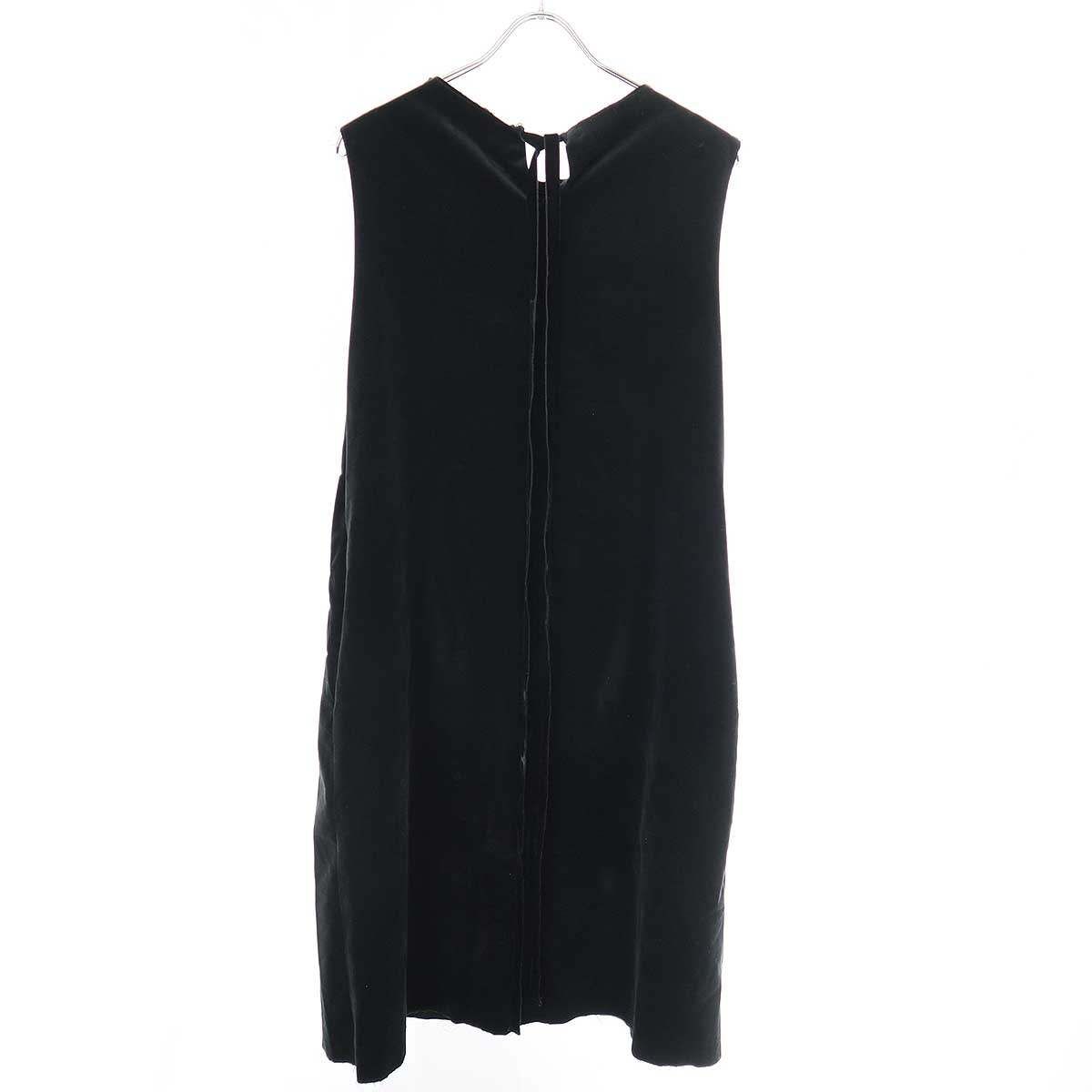 RAF SIMONS ラフシモンズ 22AW Sleeveless A-line dress ベルベット 