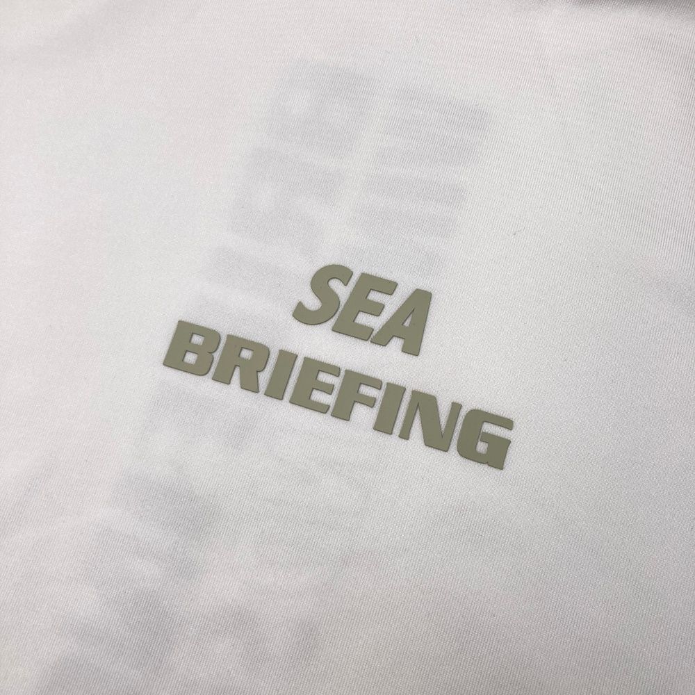 サイズ：L BRIEFING GOLF ブリーフィング WIND AND SEA 半袖モック