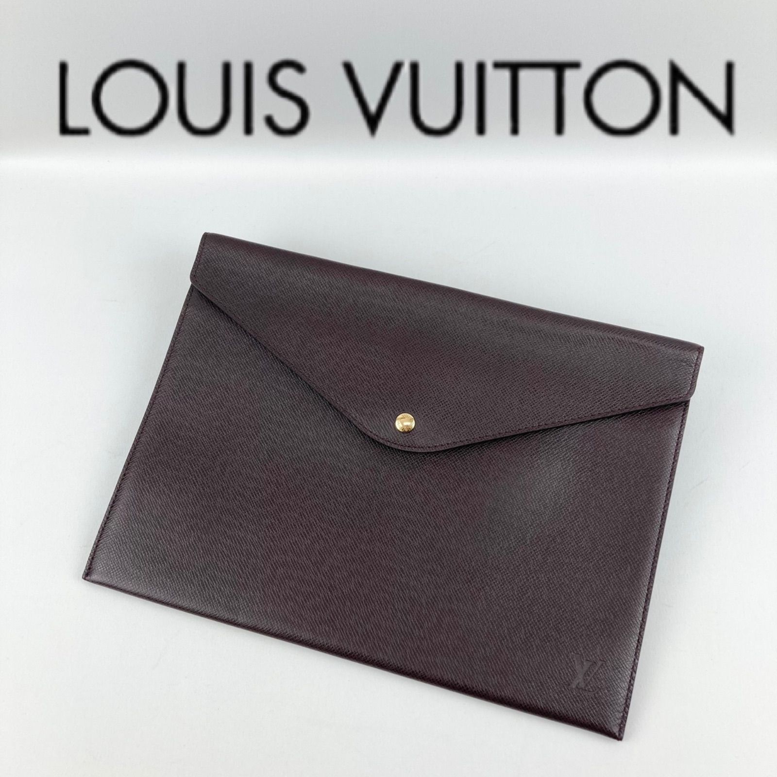 【美品】LOUIS VUITTON ルイヴィトン タイガ ドキュメントケース LOUIS VUITTON ルイヴィトン M99087 タイガ ドキュメントケース