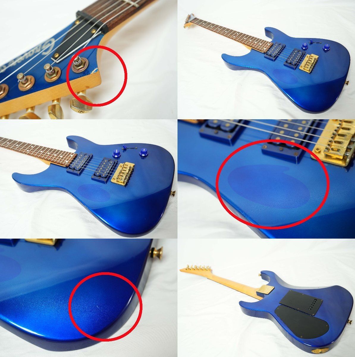 Grover Jackson日本製 ブルー Grover Jackson USED 中古 1994 Soloist Standard (Metallic