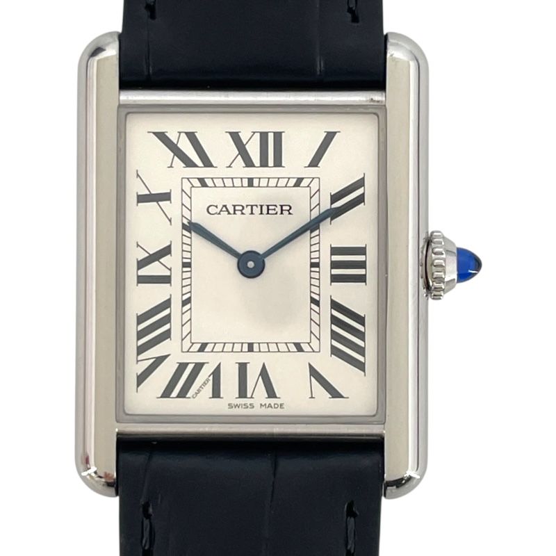 カルティエ Cartier タンク マスト LM WSTA0041 シルバー SS クオーツ ユニセックス 腕時計