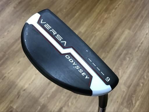オデッセイ VERSA 9 ブラック 34インチ パター PT スチール フレックスその他 メンズ 男性用 右利き 右用 Dランク ゴルフクラブ