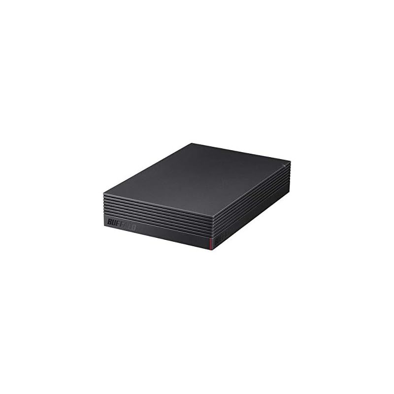 バッファロー HD-NRLD4.0U3-BA 4TB 外付けハードディスクドライブ スタンダードモデル ブラック 1