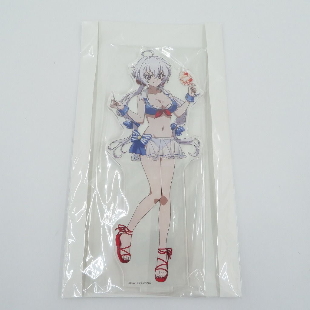 【シンフォギア】 雪音クリス マリンセーラー水着 アクリルスタンド 【アクスタ】 グッズ-スタンドポップ】戦姫絶唱シンフォギアXV 描き下ろし