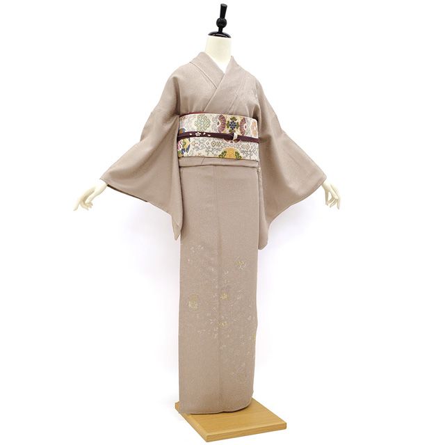 新古品】 訪問着 着物 未使用 正絹 袷 蘇州刺繍 汕頭刺繍 手刺繍