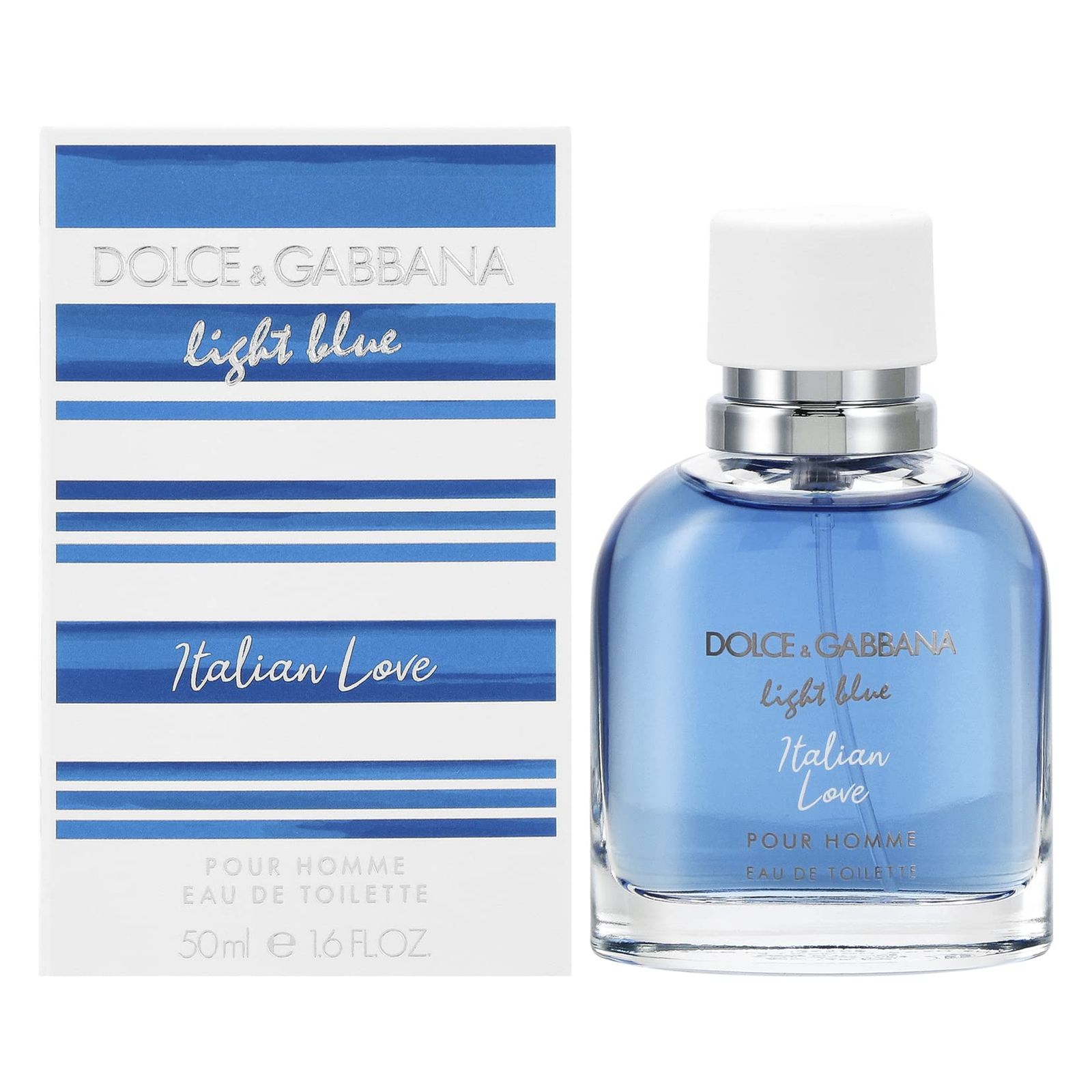 全国無料，最新作 ライトブルー イタリアンラブ(M)オードトワレ 50mL 香水(女性用)