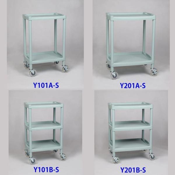  アズワン サイレントプラスチックワゴン 静音キャスタータイプ ×820 mm Y 101 B-S ロードセル 測定必需品 その他 計測 検査