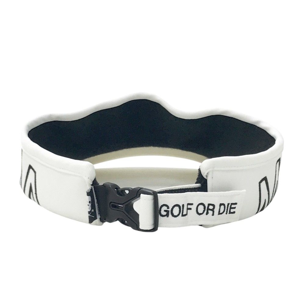 MARK&LONA マークアンドロナ サンバイザー ホワイト系 FREE