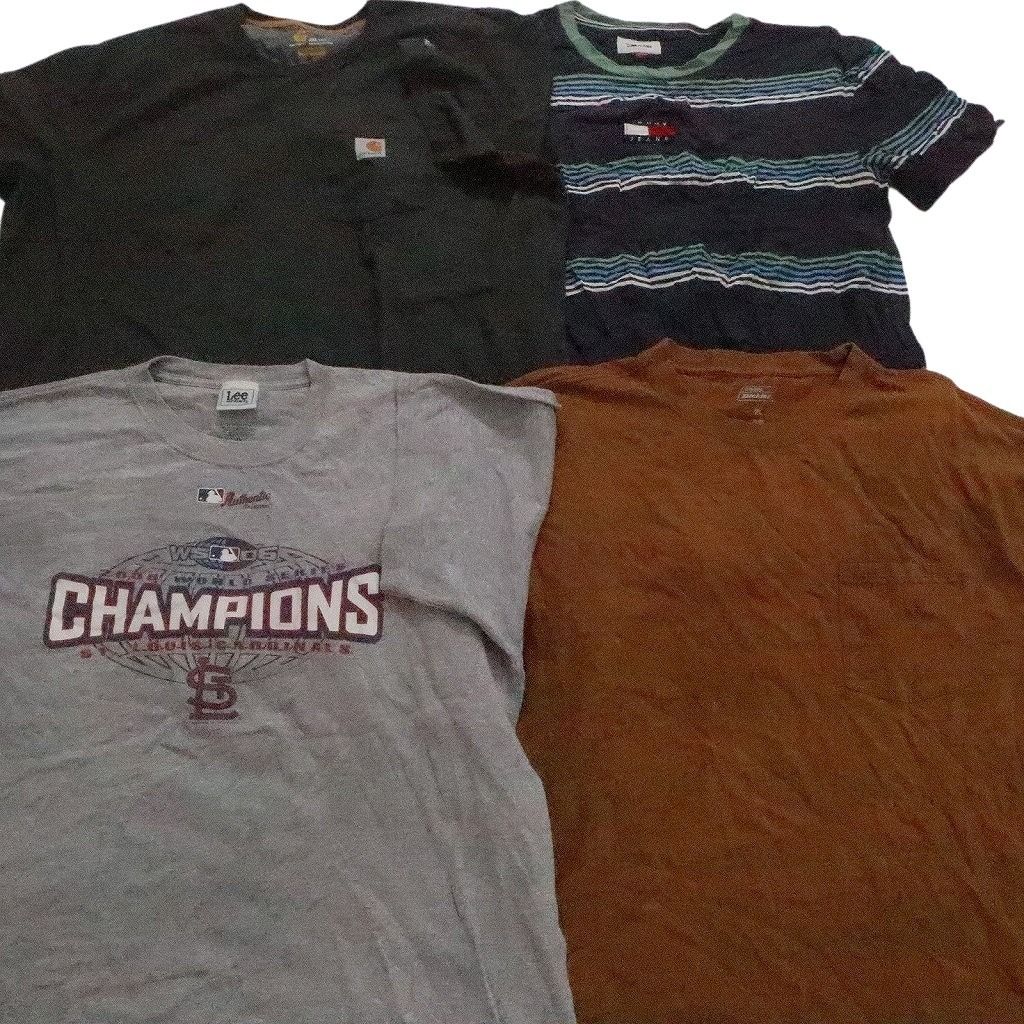古着卸 ブランドMIX 半袖Tシャツ 16枚セット メンズ XL 2XL トミー フラッグタグ カーハート ディッキーズ 古着 NC3885 WWW_MERCADOAVALIA_COM_BR