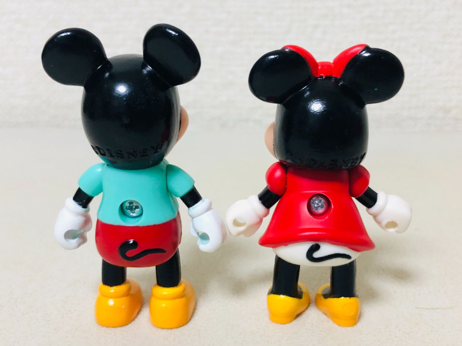 ディズニー　tomy ミッキーミニー人形付き消防車とポップコーンワゴンセット TOMY わたしの東京ディズニーランド ミッキー ミニー 消防車と