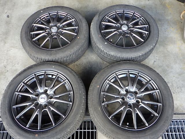 221-702　weds　アルミホイール＆ラジアルタイヤ　205/55R16　2021年　4本セット