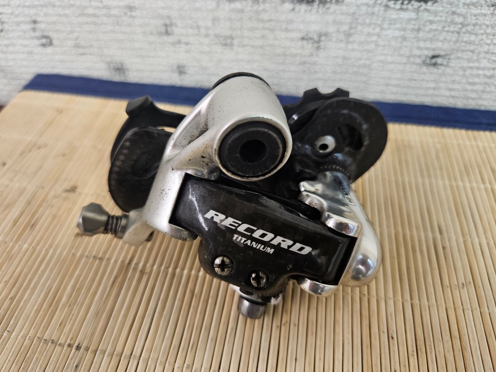 CAMPAGNOLO RECORD TITANIUM 10s RD4 カンパニョーロ レコード リアディレイラー ロード 同梱発送承中!! T-38