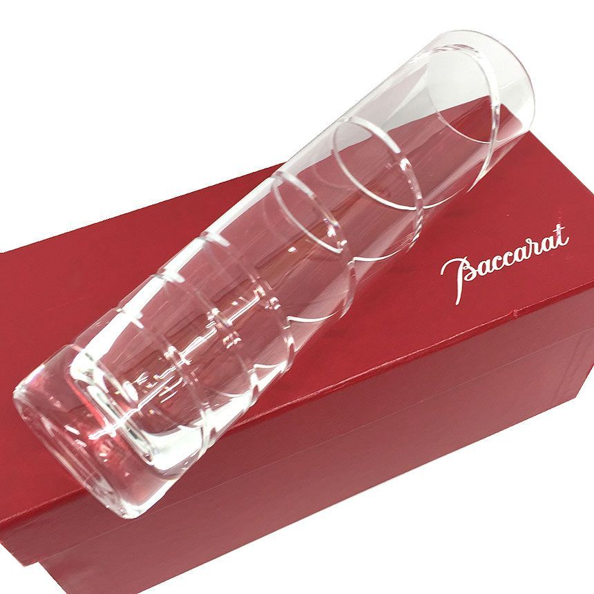 Baccarat バカラ オルグ スパイラル フラワーベース 一輪挿し