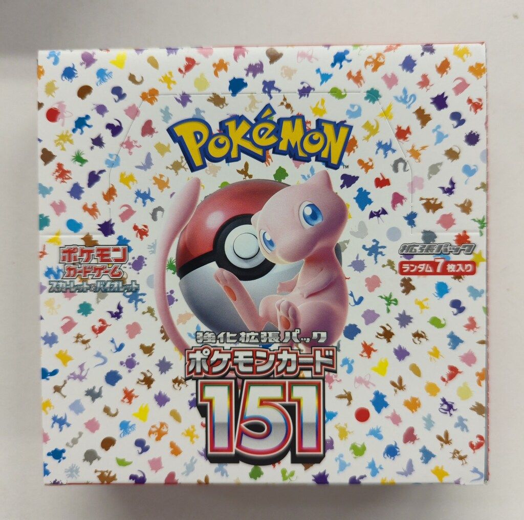 Pokemon SV2a ポケモンカード151 1BOX(20パック入り) - メルカリ