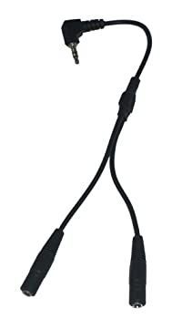 【】Race Day Electronics 3.5?MM 2ウェイYスプリッタのヘッドフォンとオーディオデバイス